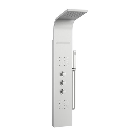Colonne de douche Evolution 2.1 Thermostatique, H 1285 mm 