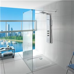 Colonne de douche Evolution 2.1 Thermostatique, H 1285 mm 