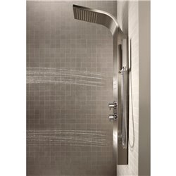Colonne de douche Essential 2.1 Thermostatique, H 1285 mm 