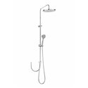 Colonne de douche Victoria Connect sans mitigeur, H 850-1150 mm, avec douche de tête ronde