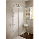 Colonne de douche Victoria Connect sans mitigeur, H 850-1150 mm, avec douche de tête ronde
