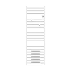 Sèche serviette électrique Riva 4 750+1000 Watts, Blanc Satin