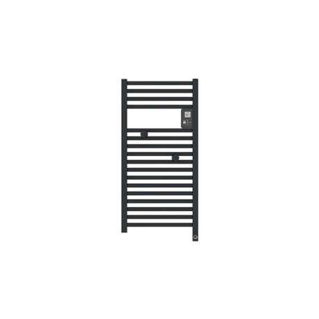 Sèche serviette électrique Riva 4 Étroit 300 Watts, Gris Ardoise