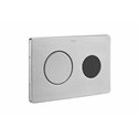 Plaque de commande Duplo One Public PL10 Dual Inox et noir
