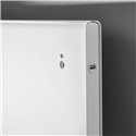 Radiateur à inertie Equateur 4 Horizontal 1250 Watts Blanc