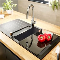 Mitigeur cuisine Syra H 400 mm chromé