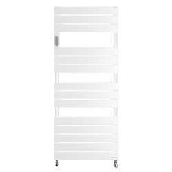 Sèche serviette eau chaude Adélis 684 Watts, Blanc Brillant