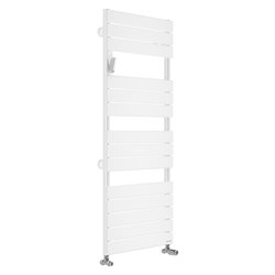 Sèche serviette eau chaude Adélis 973 Watts, Blanc Brillant