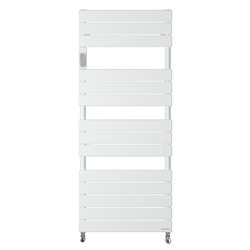 Sèche serviette eau chaude Adélis 973 Watts, Blanc Carat