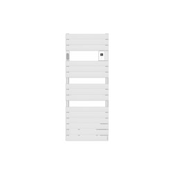 Sèche serviette électrique Adélis 1000 Watts, 556 mm Blanc Carat