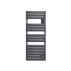 Sèche serviette électrique Adélis 1000 Watts, 556 mm Graphite