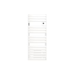 Sèche serviette électrique Adélis 1000+1000 Watts, 556 mm Blanc Brillant