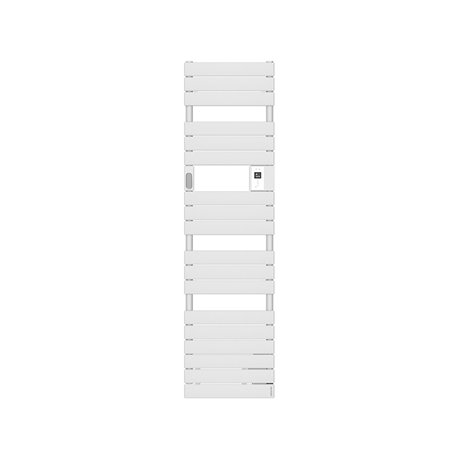 Sèche serviette électrique Adélis Étroit 500 Watts, 456 mm Blanc Carat