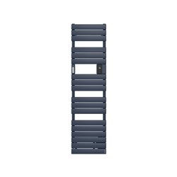 Sèche serviette électrique Adélis Étroit 500 Watts, 456 mm Bleu Profond