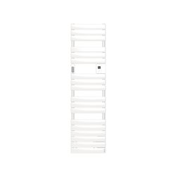 Sèche serviette électrique Adélis Étroit 750 Watts, 456 mm Blanc Brillant