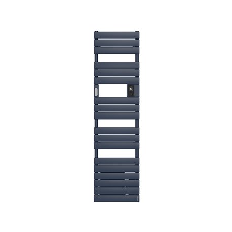 Sèche serviette électrique Adélis Étroit 750+1000 Watts, 456 mm Bleu Profond