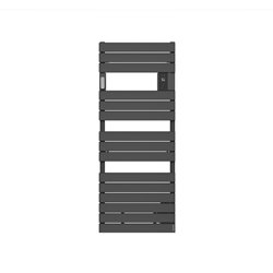 Sèche serviette électrique Adélis 1000 Watts, 556 mm Anthracite