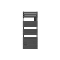 Sèche serviette électrique Adélis 1000+1000 Watts, 556 mm Anthracite