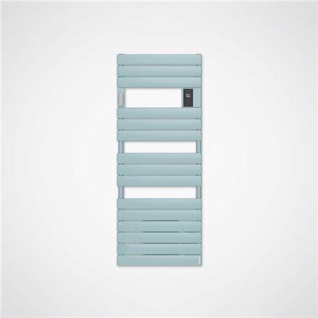 Sèche serviette électrique Adélis 500+1000 Watts, 556 mm Vert d'eau