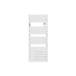 Sèche serviette électrique Adélis 750+1000 Watts, 556 mm Blanc Carat