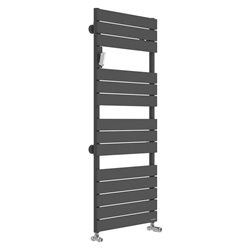 Sèche serviette eau chaude Adélis 861 Watts, Anthracite