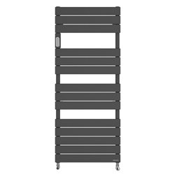 Sèche serviette eau chaude Adélis 973 Watts, Anthracite