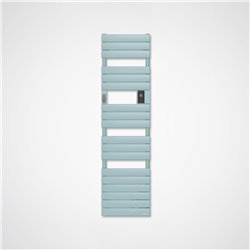 Sèche serviette électrique Adélis Étroit 500 Watts, 456 mm Vert d'eau