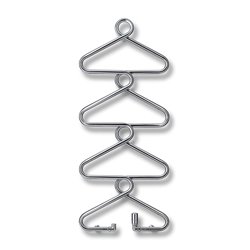 Sèche serviette eau chaude Archibald ARCH 336 Watts, H 1230 mm
