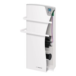 Sèche serviette électrique Majorque 600+800 Watts, Gris Ardoise