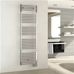 Sèche serviette électrique Flèche Chromé 500 Watts, 1322x500 mm