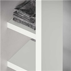 Sèche serviette eau chaude Quadraqua, 417 Watts