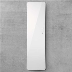 Sèche serviette électrique Folio Glass TFG 800 Watts, Blanc Brillant