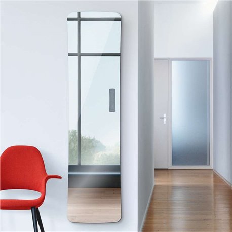 Sèche serviette électrique Folio Glass TFG 650 Watts, Miroir Sèche serviette électrique Folio Glass TFG 650 Watts, Miroir
