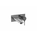 Mitigeur lavabo Insignia Titanium Black brossé H 80 mm
