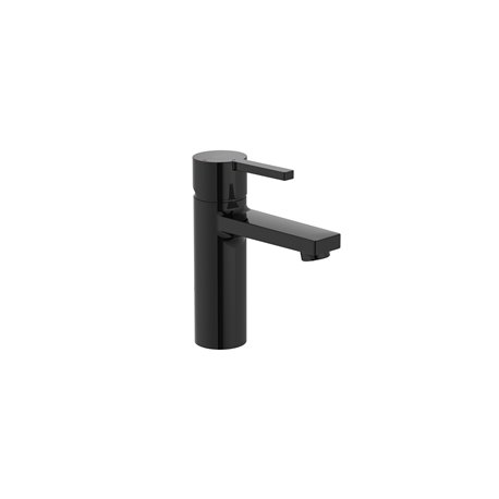 Mitigeur lavabo Naia Titanium Black H 167 mm