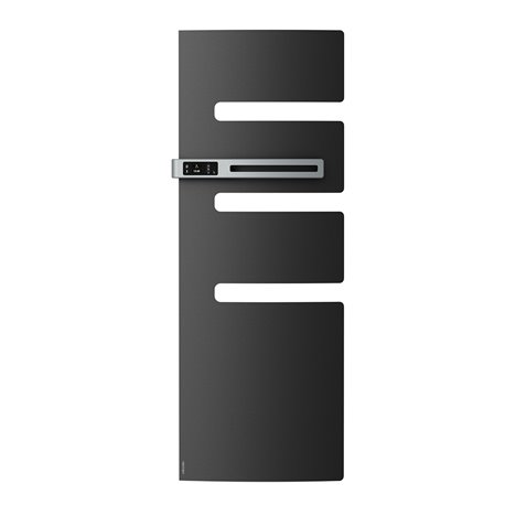 Sèche serviette électrique Serenis 750+1000 Watts, Mât à gauche Anthracite Sèche serviette électrique Serenis 750+1000 Watts, Mât à gauche Anthracite