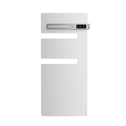 Sèche serviette électrique Serenis 500 Watts, Mât à droite Blanc Carat