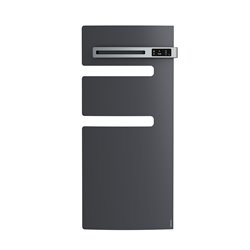Sèche serviette électrique Serenis 500 Watts, Mât à droite Graphite