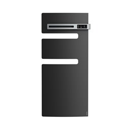 Sèche serviette électrique Serenis 500 Watts, Mât à droite Anthracite