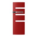 Sèche serviette électrique Serenis 750 Watts, Mât à gauche Rouge Passion