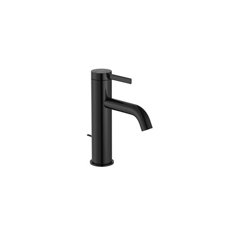 Mitigeur lavabo Ona Titanium Black H 177 mm avec tirette
