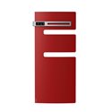 Sèche serviette électrique Serenis 500 Watts, Mât à gauche Rouge Passion