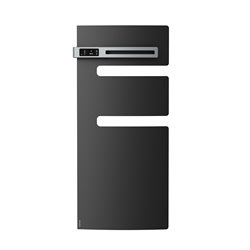 Sèche serviette électrique Serenis 500 Watts, Mât à gauche Anthracite