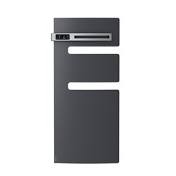 Sèche serviette électrique Serenis 750 Watts, Mât à gauche Anthracite