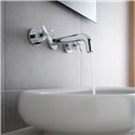 Mélangeur lavabo Loft Chromé H 70 mm