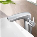 Mitigeur lavabo Insignia Chromé, vidage auto H 260 mm