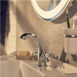 Mélangeur lavabo Carmen Chromé H 178 mm