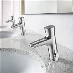 Robinet lavabo Fluent Chromé H 156 mm 5L/min