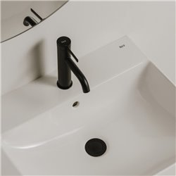 Mitigeur lavabo Ona Noir Mat H 212 mm