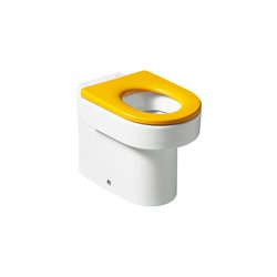 Lunette abattant WC Happening Jaune 